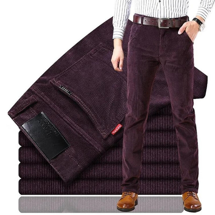 Herren Sommer-Cordhose mit Taschen