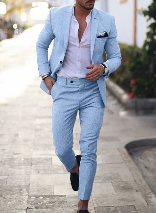 Herren 2-Teiliger Anzug | Blazer Und Hose