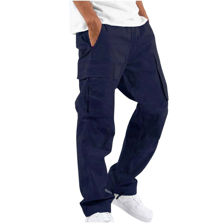 Herren Stretch-Cargohose | Lang