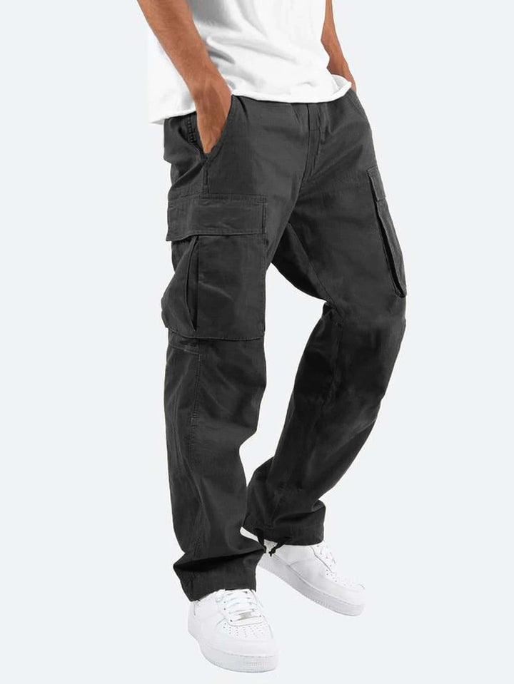 Herren Stretch-Cargohose | Lang