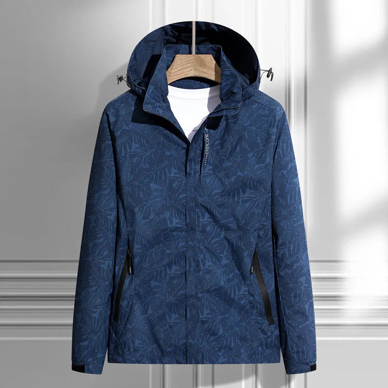 Damen Kapuzen-Regenjacke | Reißverschluss