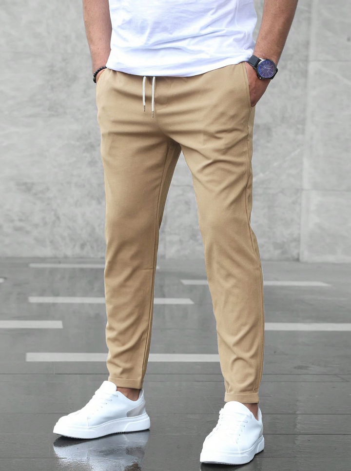 Herrenhose Mit Stretch Und Tasche | Stilvoll