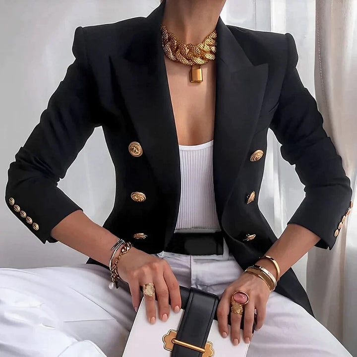 Blazer Für Damen | Goldener Knopf