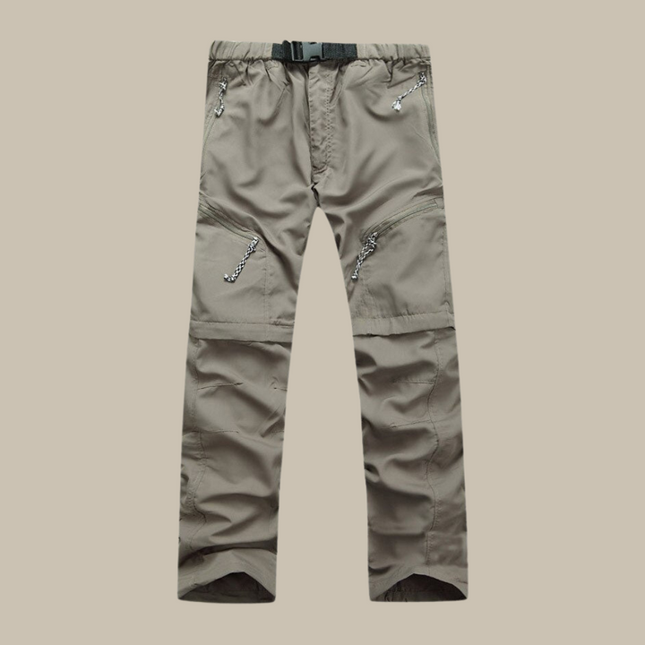 Herren Zip-Off Hosen mit elastischem Bund