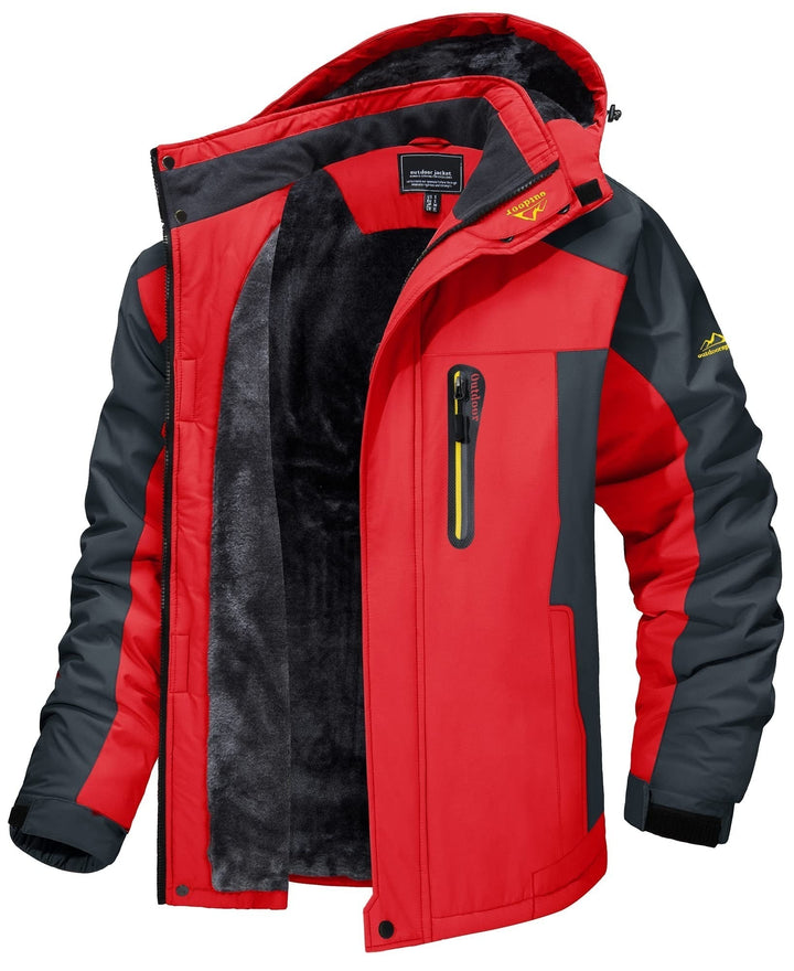 Herren Winterjacke Mit Langen Ärmeln | Stilvoll
