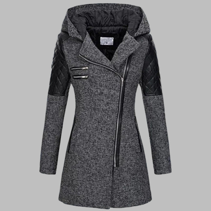 Langer Wintermantel Für Damen | Mit Kapuze