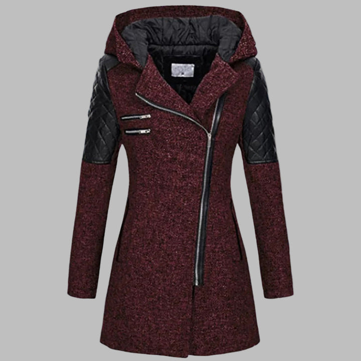 Langer Wintermantel Für Damen | Mit Kapuze