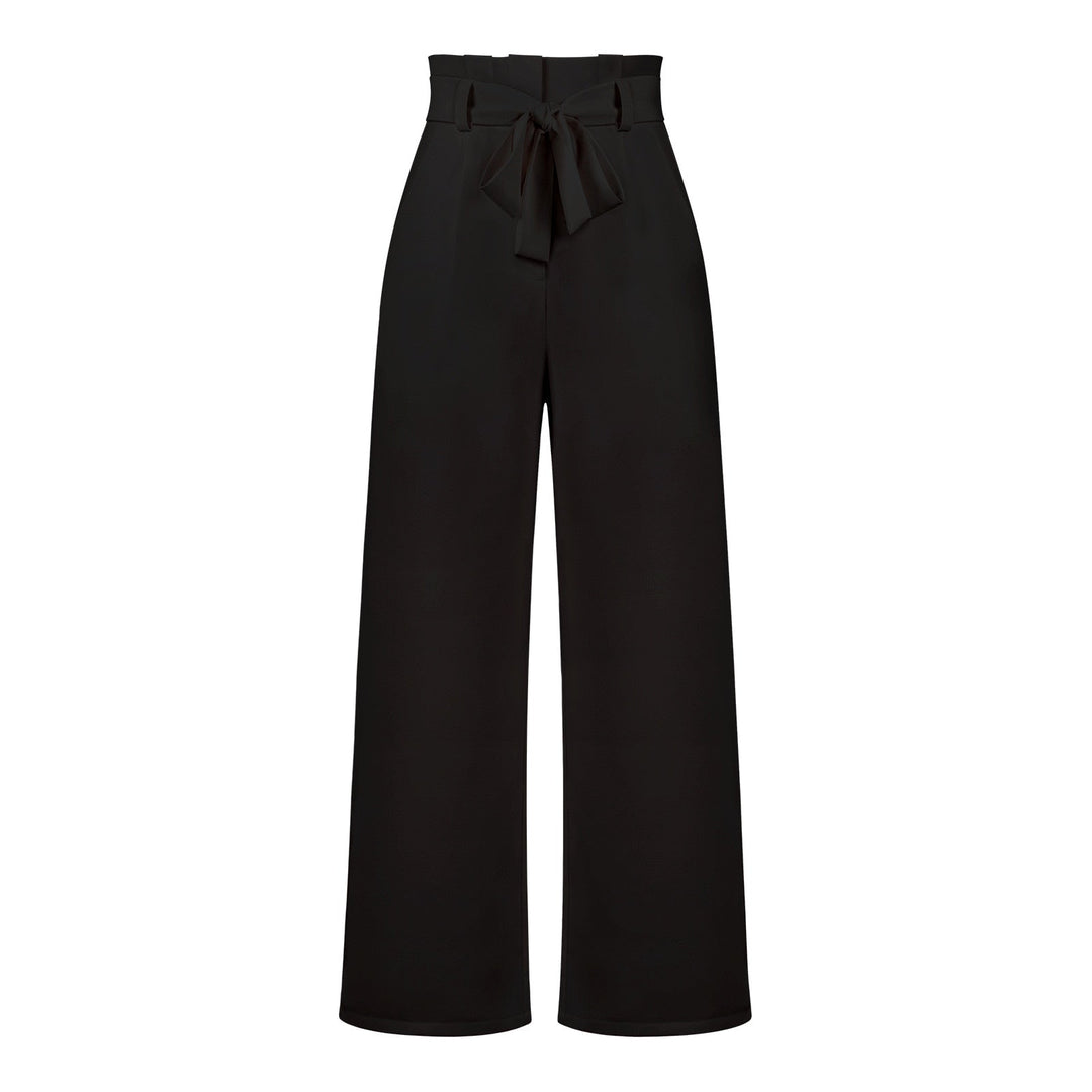 Damen Leinenhose Mit Hoher Taille | Stilvoll