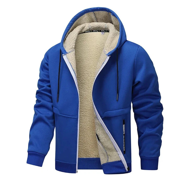Herren Lässige Fleecejacke Mit Langarm | Winter