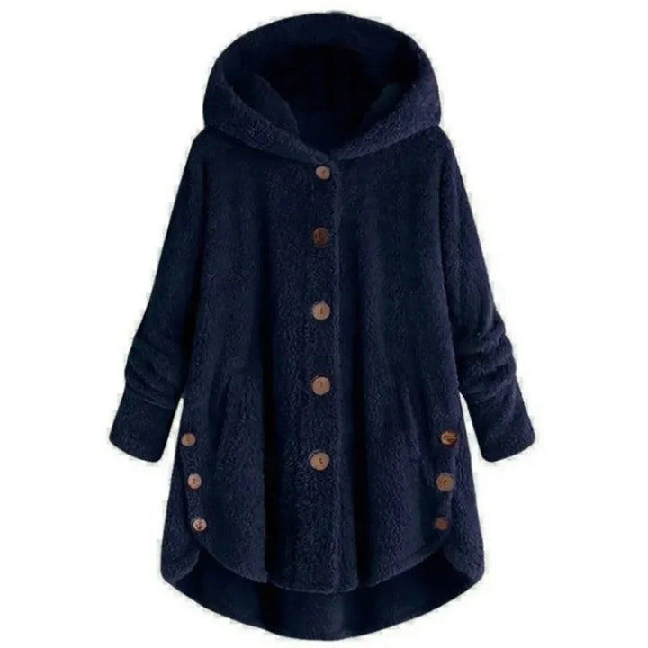 Stilvolle Fleece Winterjacke Für Damen | Mit Kapuze