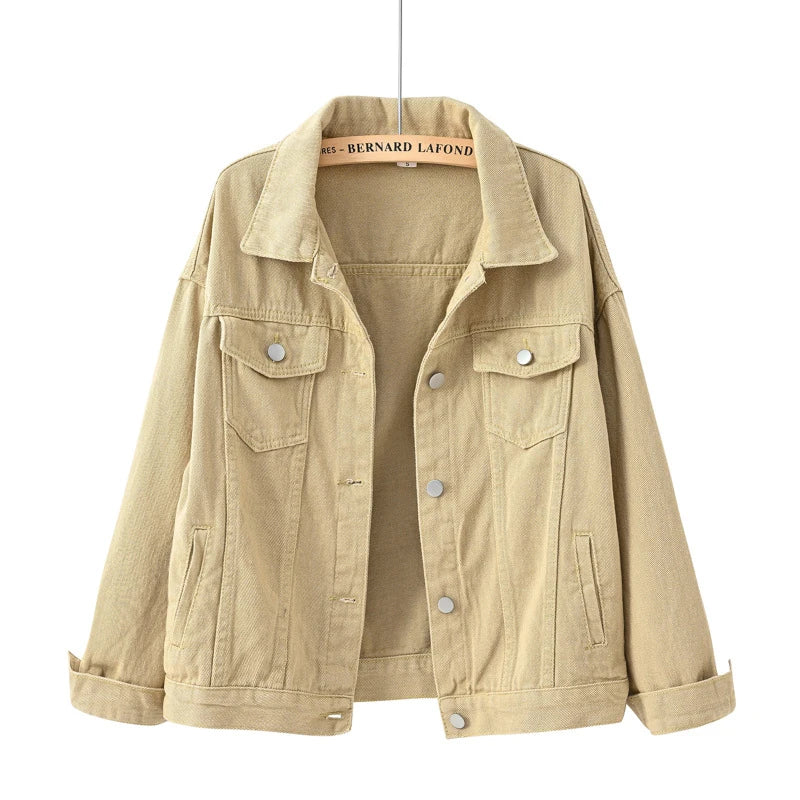 Stilvolle Jeansjacke Für Damen | Langarm