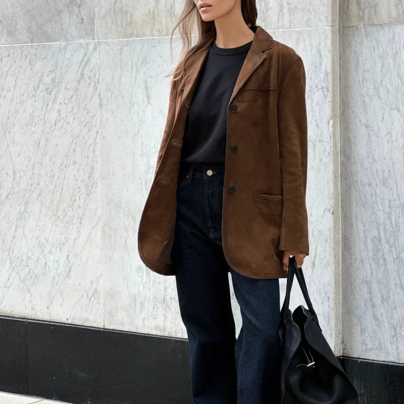 Wildlederjacke Für Damen | Stilvoll