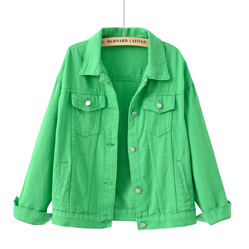 Stilvolle Jeansjacke Für Damen | Langarm
