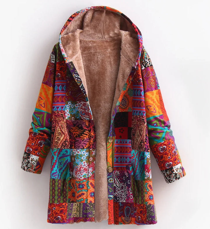 Fleecejacke Mit Kapuze Für Damen | Bedruckt