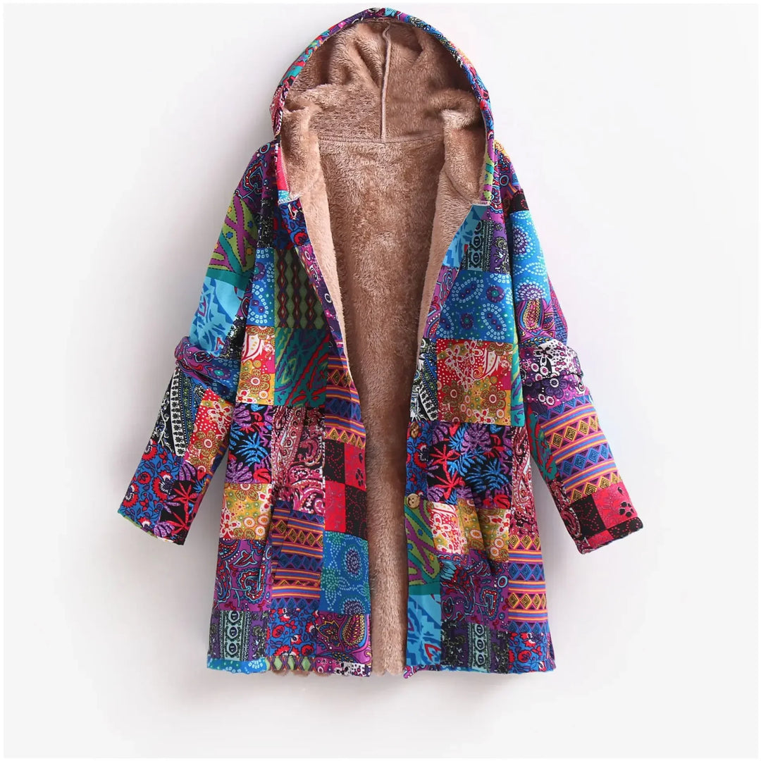 Fleecejacke Mit Kapuze Für Damen | Bedruckt