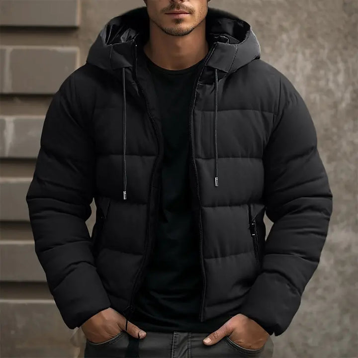 Winter-Steppjacke Für Herren | Mit Kapuze