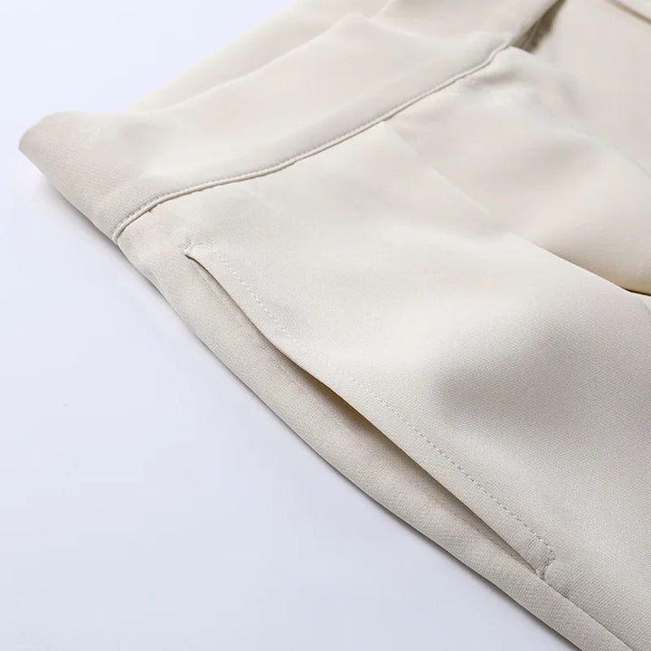 Damen Hose Mit Weiten Beinen | Lässig