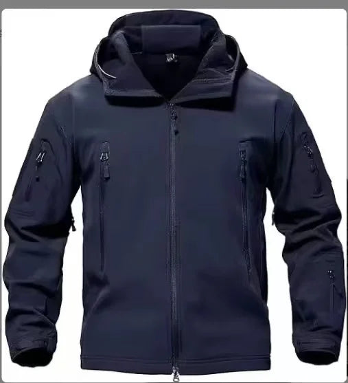 Outdoor Softshell Winterjacke Für Herren | Langarm
