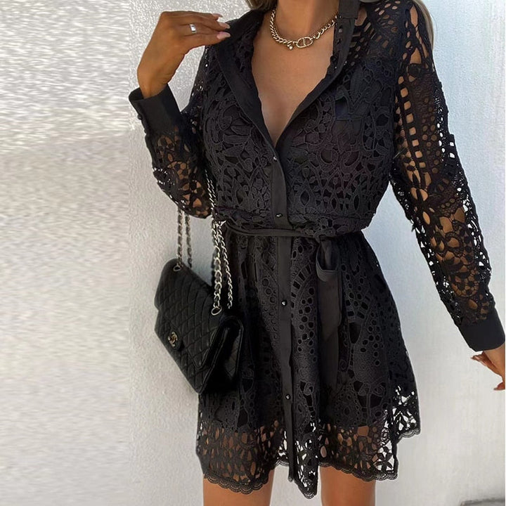 Elegantes Spitzen-Minikleid für Damen