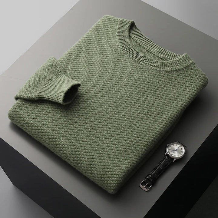 Lässiger Strickpullover Für Herren | Langarm