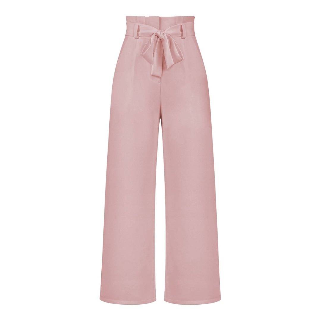 Damen Leinenhose Mit Hoher Taille | Stilvoll