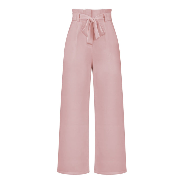 Damen Leinenhose Mit Hoher Taille | Stilvoll