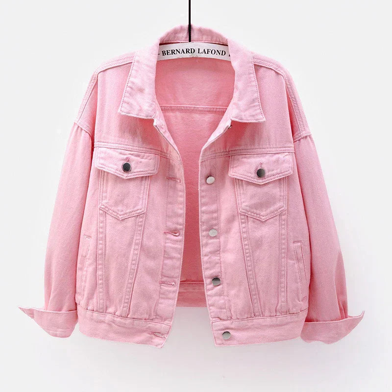 Stilvolle Jeansjacke Für Damen | Langarm