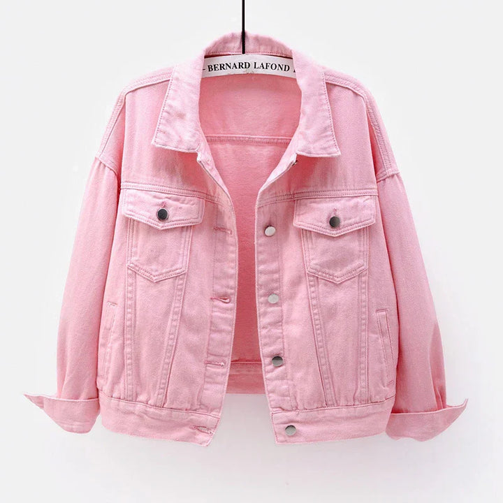Stilvolle Jeansjacke Für Damen | Langarm