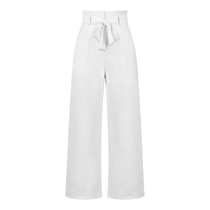 Damen Leinenhose Mit Hoher Taille | Stilvoll