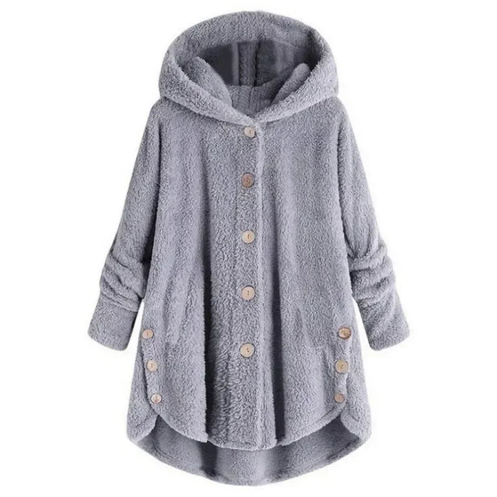 Stilvolle Fleece Winterjacke Für Damen | Mit Kapuze