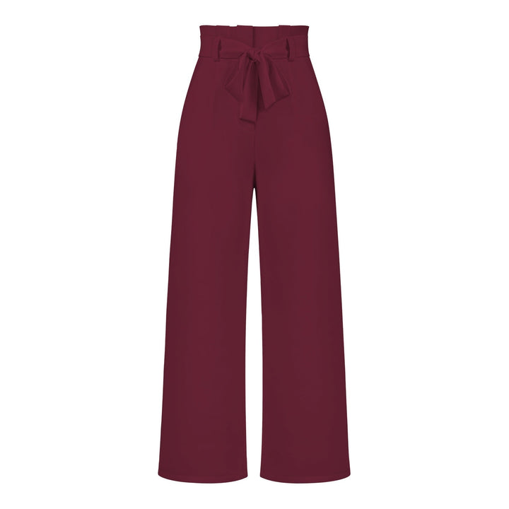Damen Leinenhose Mit Hoher Taille | Stilvoll