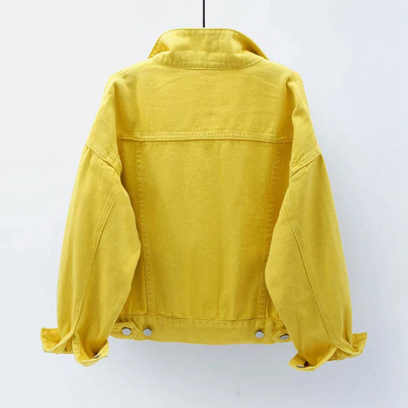 Stilvolle Jeansjacke Für Damen | Langarm