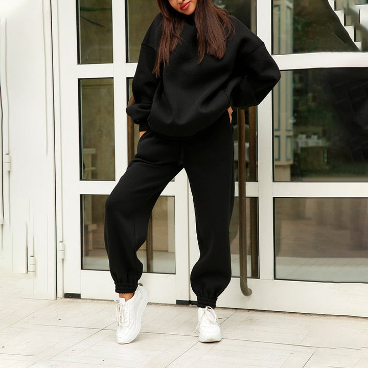 Oversize Hausanzug-Set Für Damen | Langarm