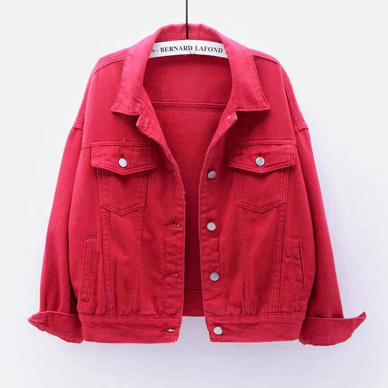 Stilvolle Jeansjacke Für Damen | Langarm