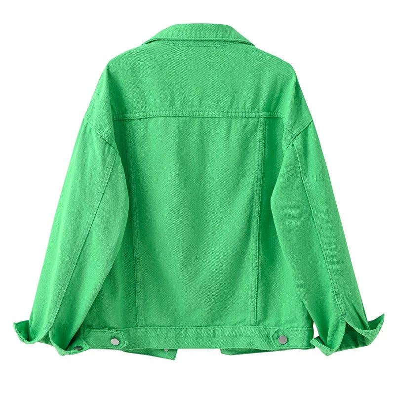Stilvolle Jeansjacke Für Damen | Langarm