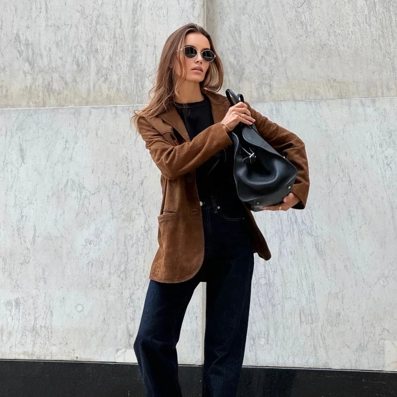 Wildlederjacke Für Damen | Stilvoll