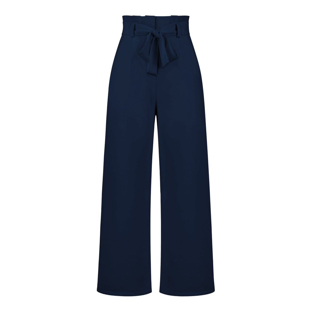 Damen Leinenhose Mit Hoher Taille | Stilvoll