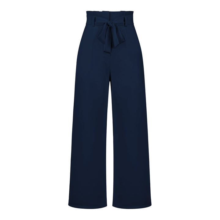 Damen Leinenhose Mit Hoher Taille | Stilvoll