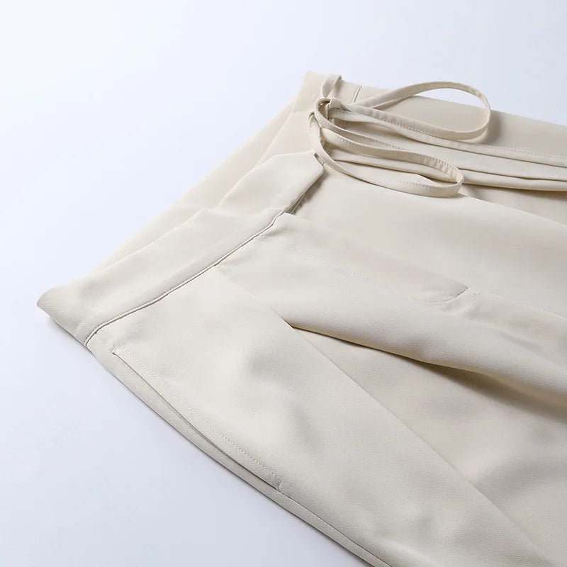 Damen Hose Mit Weiten Beinen | Lässig