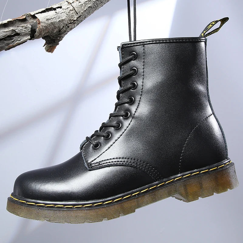 Damen Leder Stiefeletten | Lässig