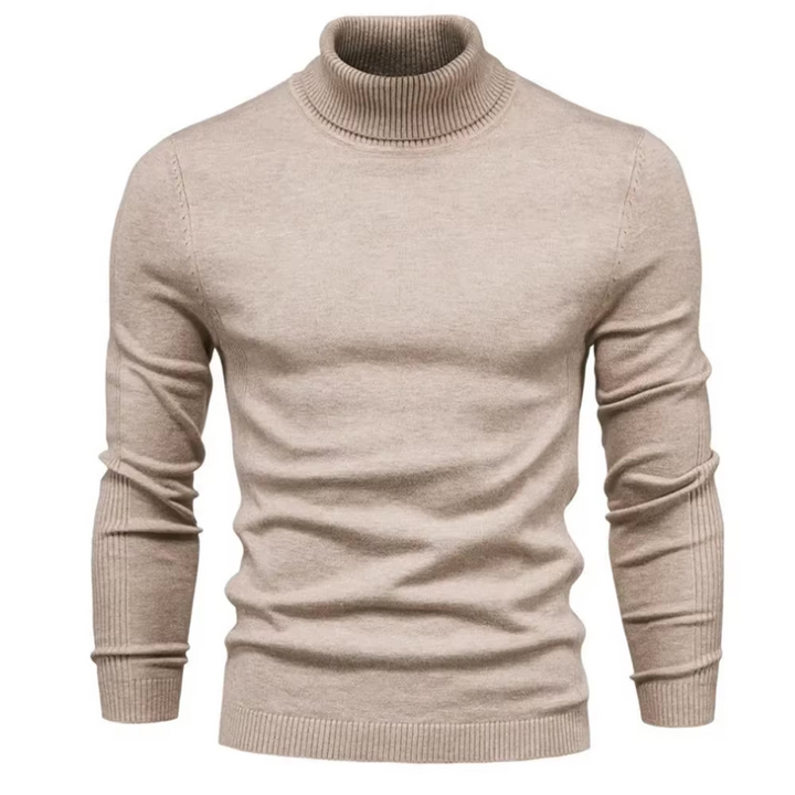 Klassischer Rollkragenpullover Für Herren | Langarm
