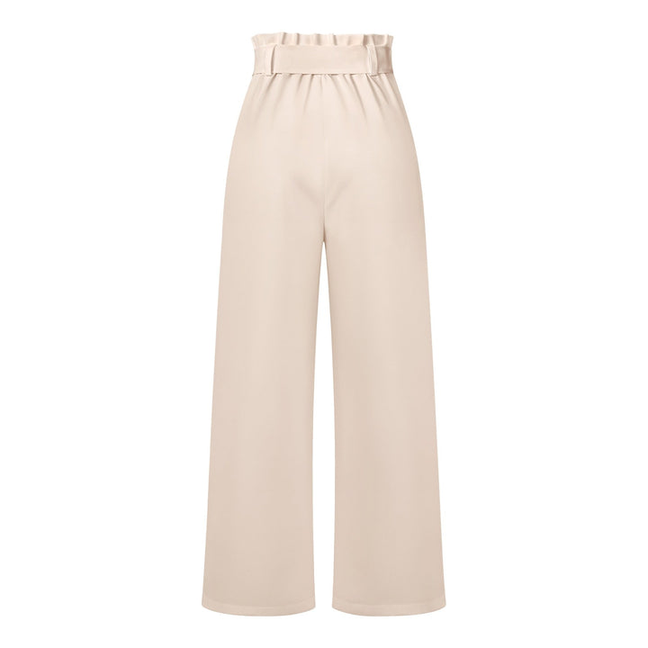 Damen Leinenhose Mit Hoher Taille | Stilvoll