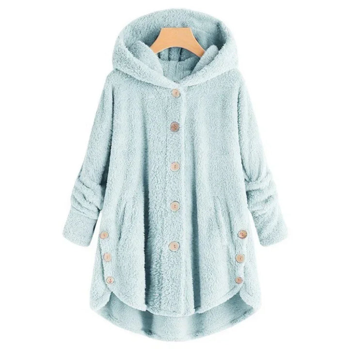 Stilvolle Fleece Winterjacke Für Damen | Mit Kapuze
