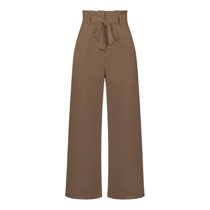 Damen Leinenhose Mit Hoher Taille | Stilvoll
