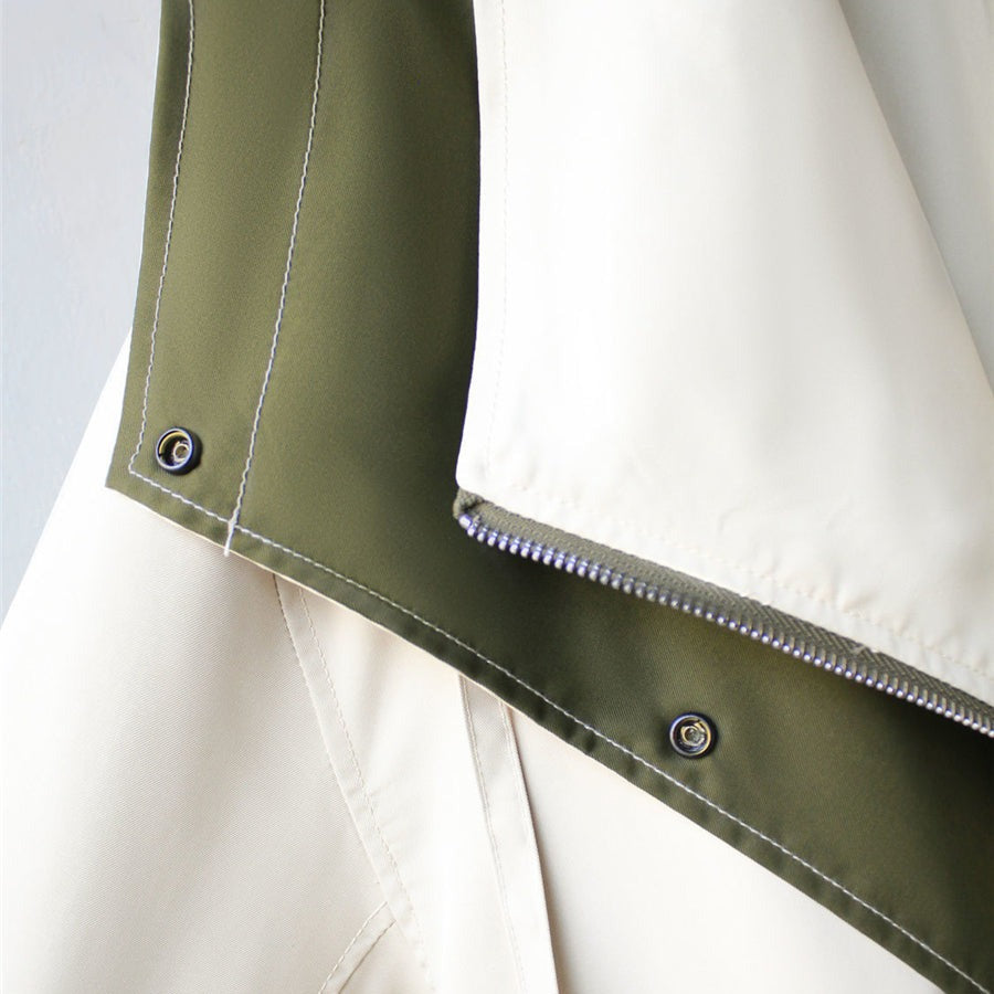Damen Stilvolle Regenjacke | Langarm