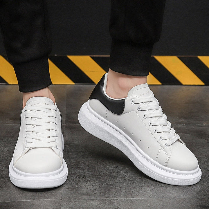 Herren-Sneaker mit dicker Plateausohle