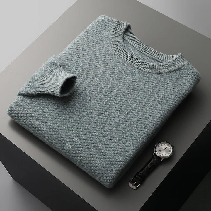 Lässiger Strickpullover Für Herren | Langarm