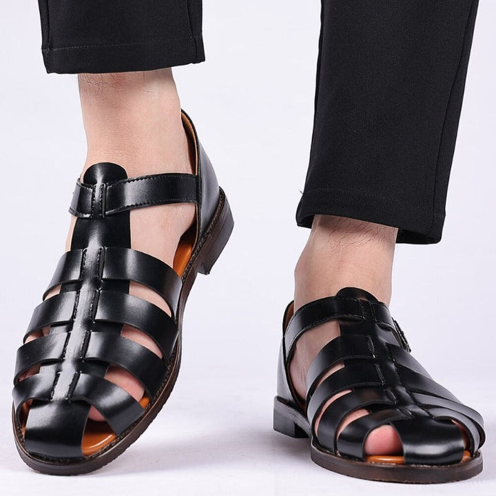 Gladiator-Sandalen aus Veganer Leder für Herren