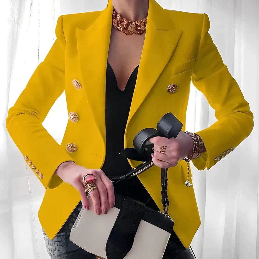 Blazer Für Damen | Goldener Knopf