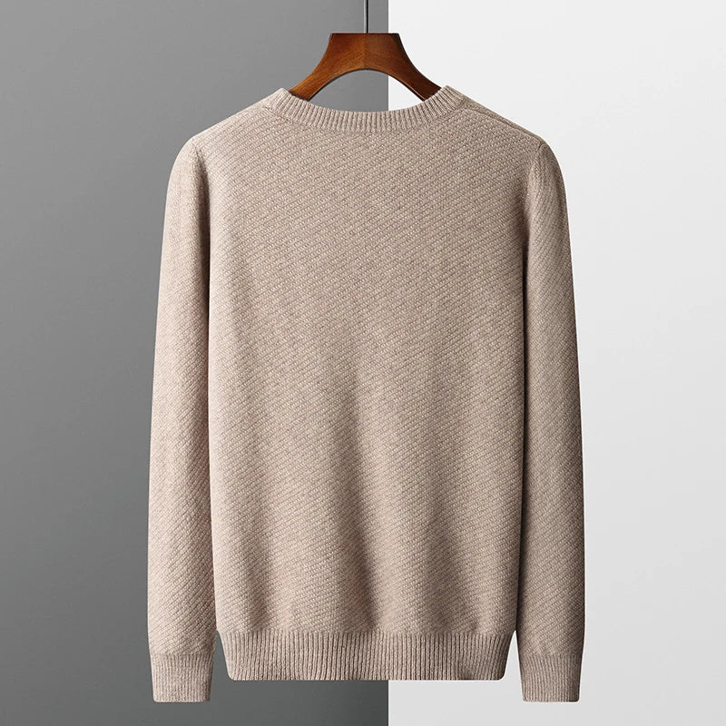 Lässiger Strickpullover Für Herren | Langarm